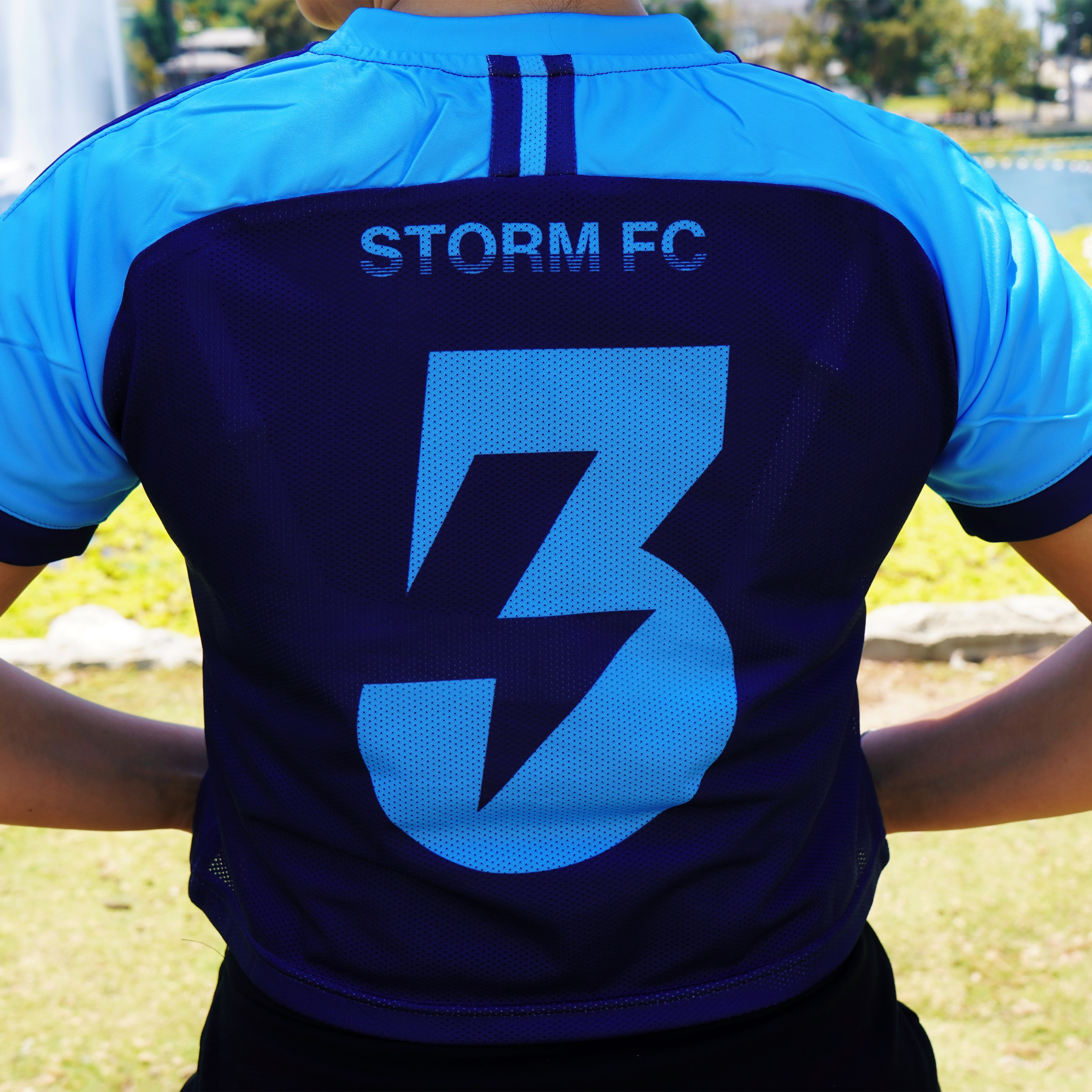 LAYZ STORM FC CROPPED SOCCER JERSEY