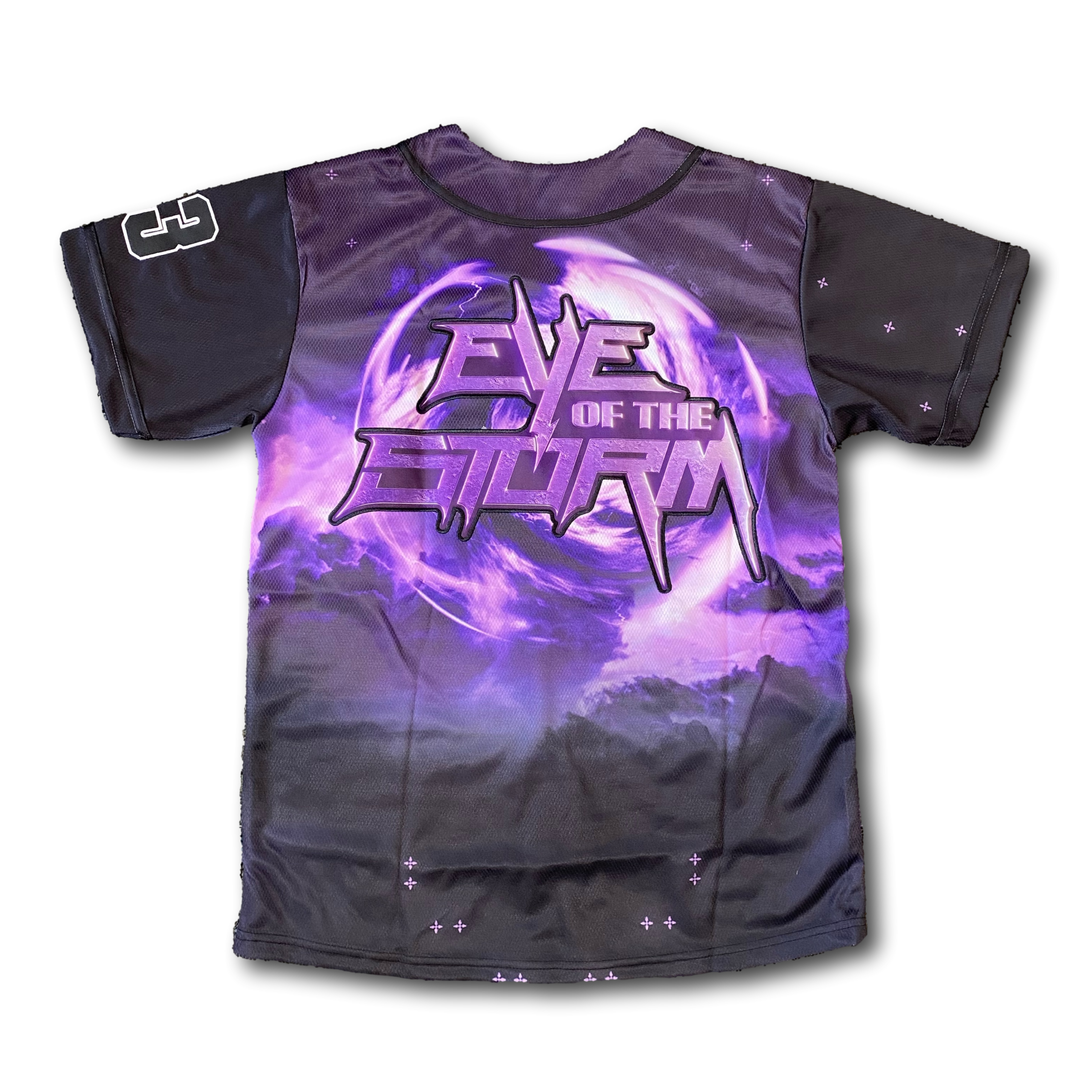 LAYZ EYE OF THE STORM BASEBALL JERSEY