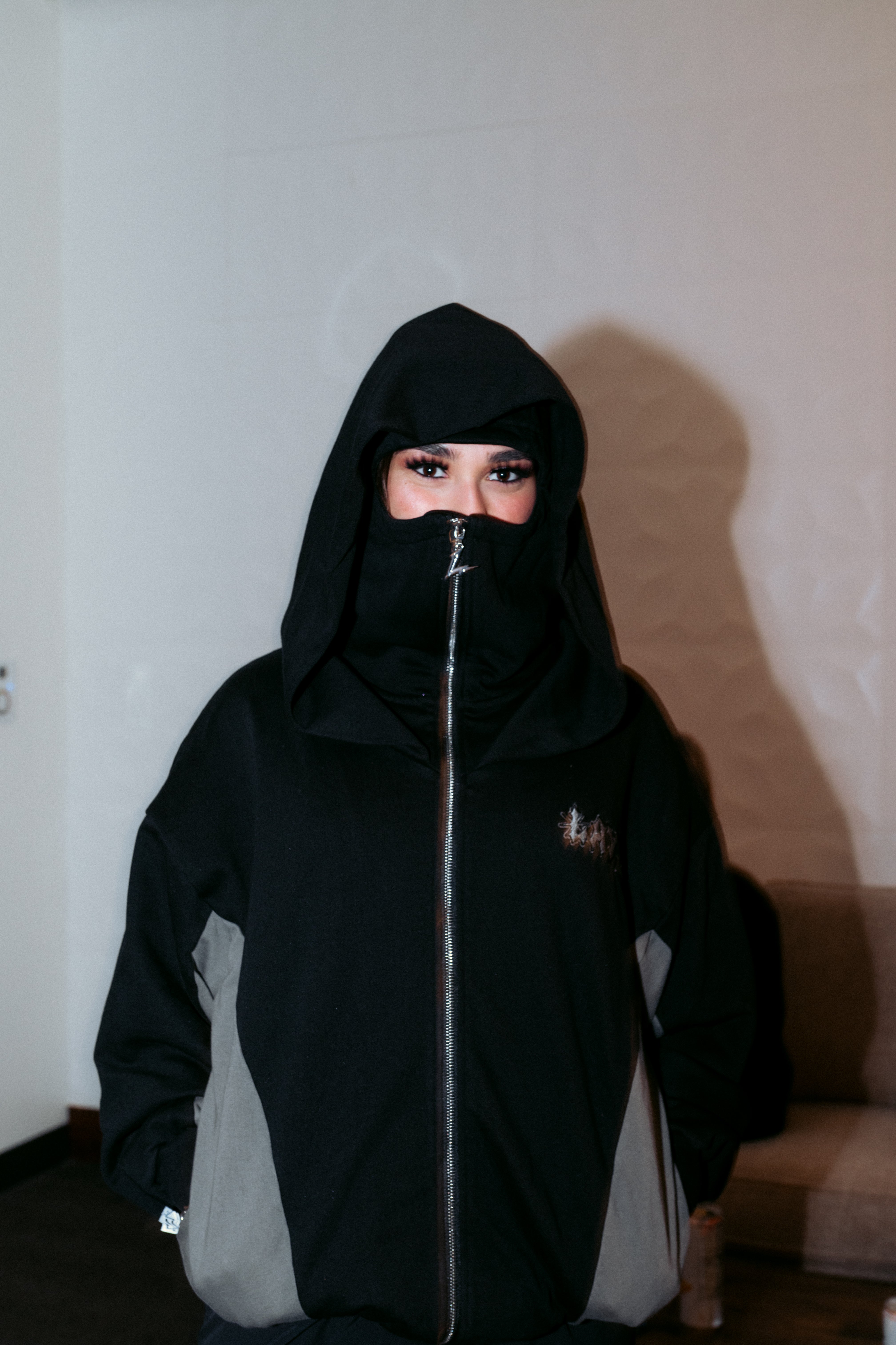 PRE-ORDER - LAYZ BALACLAVA ZIP UP JACKET